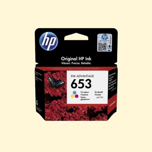 hpti64 HP 653 Tri-color Original Ink Advantage Cartridge (3YM74AE) - Image 1