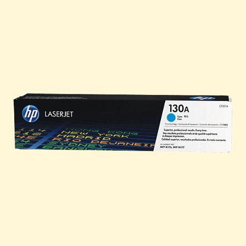 hpti67 HP 130A Cyan Toner Cartridge (CF351A) - Image 1