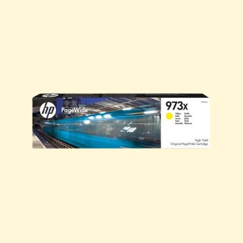 hpti79 HP 973X High Yield Yellow Original PageWide Cartridge (F6T83AE) - Image 1