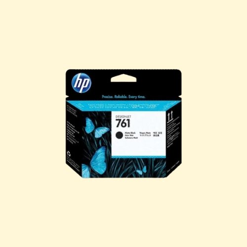 HP 761 Matte Black Original Printhead Cartridge (CH648A)