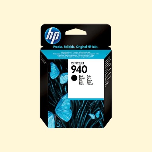hpti367 HP 940 Black Original Ink Cartridge (C4902AE) - Image 1