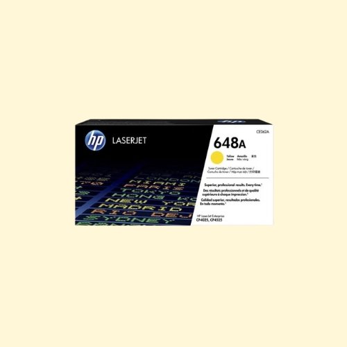 HP 648A Yellow Toner Cartridge (CE262A)