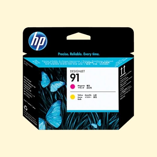 hpti376 HP 91 Magenta & Yellow Printhead Cartridge (C9461A) - Image 1