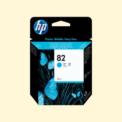 HP 82 Cyan 28ml Ink Cartridge (CH566A)