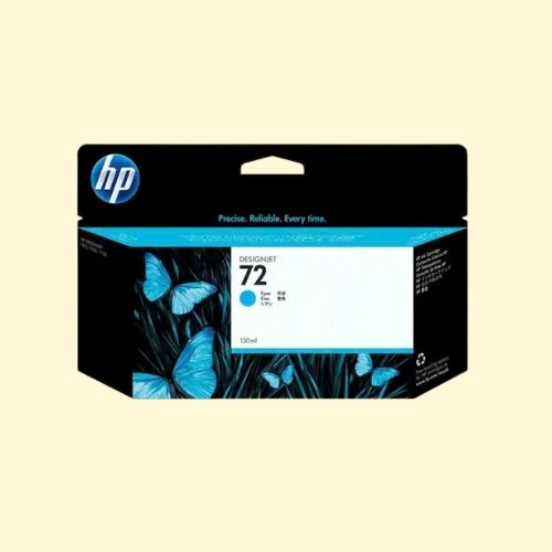 hpti388 HP 72 Cyan Ink Cartridge (C9371A) - Image 1