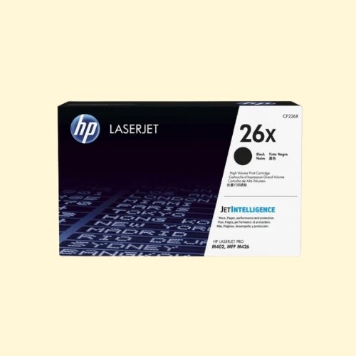 hpti412 HP 26X High Yield Black Original LaserJet Toner Cartridge - Image 1