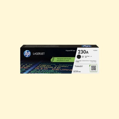 HP 230A Black Toner Cartridge (W2300A)