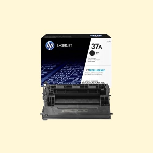 hpti438 HP 37A Black Original LaserJet Toner Cartridge (CF237A) - Image 1