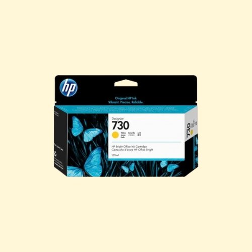 hpti442 HP 730 130-ml Yellow DesignJet Ink Cartridge (P2V64A) - Image 1