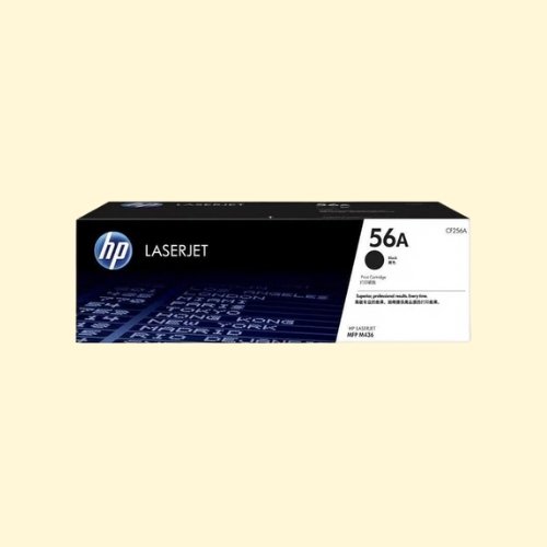 HP 56A Black LaserJet Toner Cartridge (CF256A)