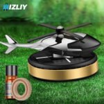 Solar-Powered Rotating Helicopter Car Air Freshener and Aromatherapy Diffuser - Image 2
