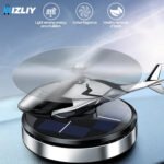 Solar-Powered Rotating Helicopter Car Air Freshener and Aromatherapy Diffuser - Image 3
