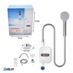 Instant Electric Water Heater Model RX-021 with Digital Temperature Display