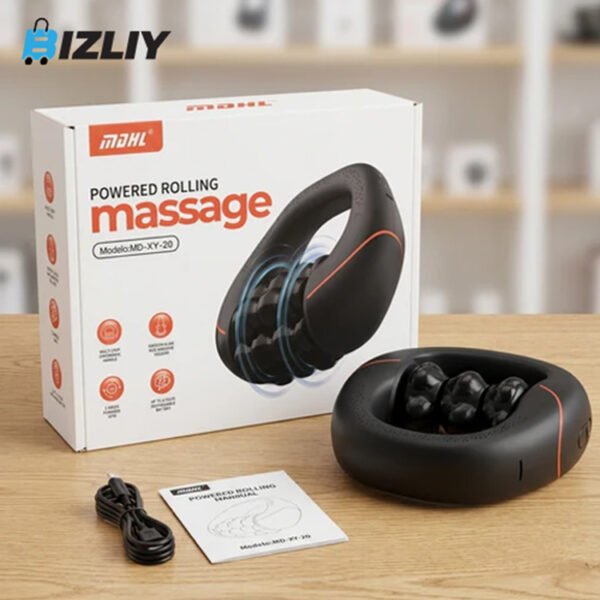 MD-XY-20 Powered Rolling Massager on the Go
