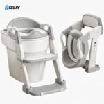3-in-1 Multifunctional Baby Potty Training Toilet Seat with Step Stool Ladder - Image 3
