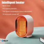 Intelligent Mini Desktop Air Heater & PTC Ceramic Fan - Image 2