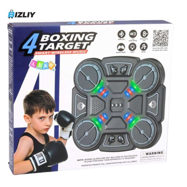 4-Target Smart Bluetooth Musical Boxing Machine & Wall Target