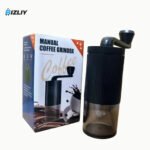 Portable Manual Hand Coffee Grinder with Ceramic Burr and Cleaning Brush - Image 3