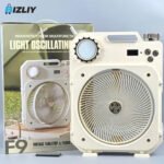 F9 Indoor/Outdoor Multifunctional Light Oscillating Fan & Vintage Tabletop Fan