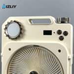 F9 Indoor/Outdoor Multifunctional Light Oscillating Fan & Vintage Tabletop Fan - Image 2