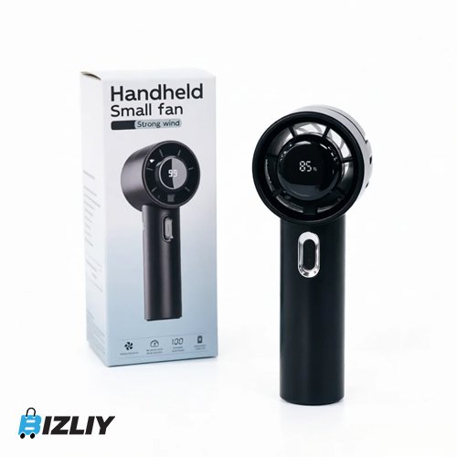 Portable Handheld Turbo Small Fan with Digital Display