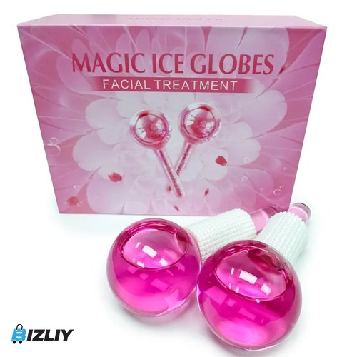 Magic Ice Globes for Facial Treatment & Cooling Skin Care