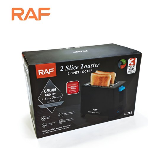 raf 2 slice toaster