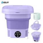 Upgraded 8L Large Capacity Folding Washing Machine & Portable Mini Washer
