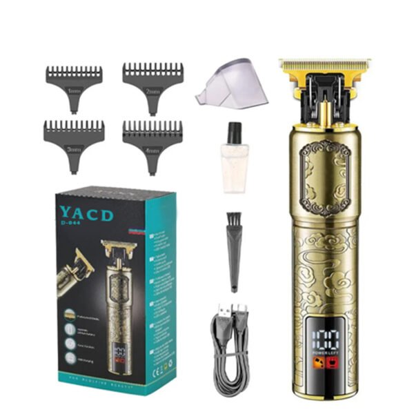 YACD D-044 Professional T-Blade Hair Clipper & Grooming Kit